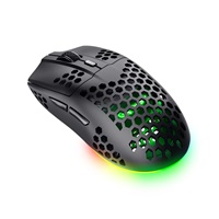 TRUST bezdrátová myš GXT 929 Helox Lightweight, RGB, Černá