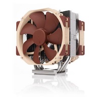 NOCTUA Chladič CPU NH-U14S TR5-SP6, 2x 140mm, sTR5, SP6, hnědá/stříbrná – náhled 1