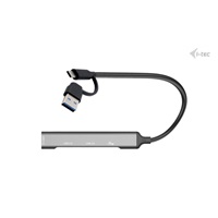 i-tec USB-A/USB-C Metal HUB 1x USB-C 3.1 + 3x USB 2.0