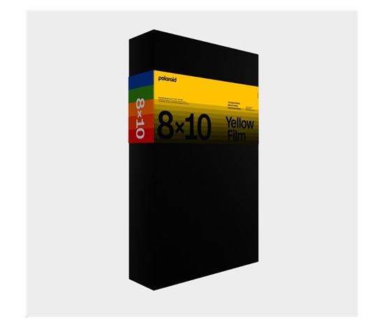 Polaroid DuoChrome film for 8x10 Black & Yellow edition