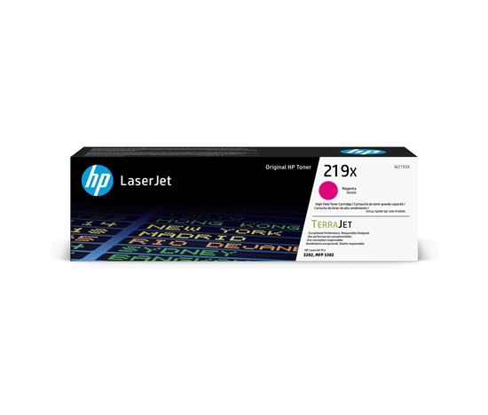 HP 219X High Yield Magenta Original LaserJet Toner Cartridge (2,500 pages)