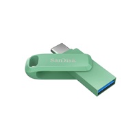 SanDisk Flash Disk 64GB Ultra Dual Drive Go, USB-C 3.2, Zelená