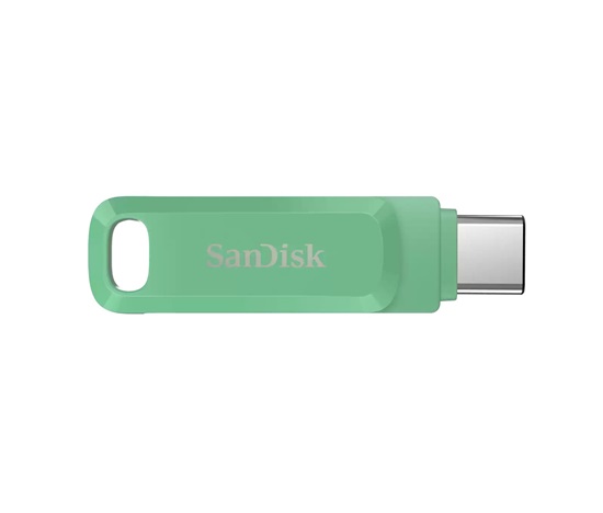 SanDisk Flash Disk 128GB Ultra Dual Drive Go, USB-C 3.2, Zelená