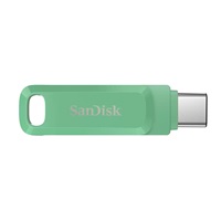 SanDisk Flash Disk 256GB Ultra Dual Drive Go, USB-C 3.2, Zelená