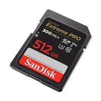 SanDisk MicroSDXC karta 512GB Extreme PRO (R:300/W:260 MB/s, UHS-II, C10, V90)