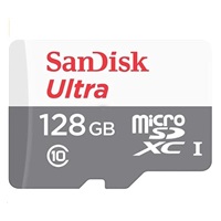 Sandisk MicroSDXC karta 128GB Ultra (R:100/W:100 MB/s, UHS-I, C10)