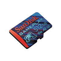 SanDisk MicroSDXC karta 512GB GamePlay (R:190/W:130 MB/s, UHS-I, V30, A2)