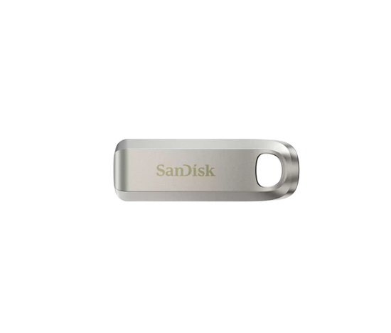 SanDisk Flash Disk 128GB Ultra Luxe, USB-C 3.2, Stříbrná