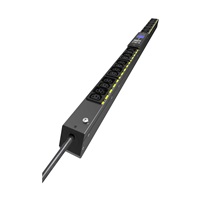Eaton G4 Řízené Rack PDU, 0U, 22.5U, vstup C20, 3m kabel, 1ph, 3.7kW, 16A, 200-240V, 24 zásuvek (12)C13, (12)C39
