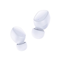 3mk bezdrátová stereo sluchátka FlowBuds, nabíjecí pouzdro, bílá