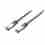 C-TECH kabel patchcord Cat5e, FTP, šedý, 0,5m