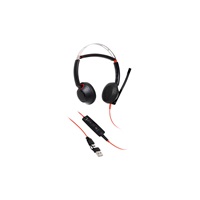 Poly Blackwire 5220 náhlavní souprava, 3.5 mm jack + USB-C/A adaptér, stereo