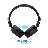 LAMAX Beat Blaze2 náhlavní sluchátka, USB-C - černá