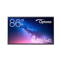 Optoma 5863RK IFPD 86" -  interaktivní dotykový, 4K UHD, multidotyk 40prstu, Android 13, 8GB RAM/ 64GB ROM