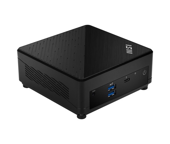 MSI PC Cubi 5 12M-262BEU - Intel Core i3-1215U, 2x SODIMM DDR4, 1x 2.5" + 1x M.2,WI-FI + BT, USB, VESA, bez OS, černá