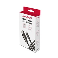 BAZAR AXAGON RVC-HI2MC, USB-C -> HDMI 2.0a redukce / kabel 1.8m, 4K/60Hz HDR10 - POŠKOZENÝ OBAL