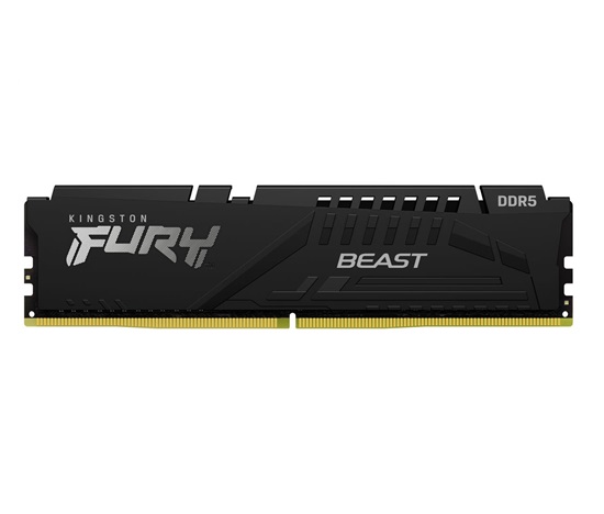 KINGSTON DIMM DDR5 8GB 6000MT/s CL30 ECC FURY Beast XMP Černá