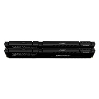 KINGSTON DIMM DDR5 64GB (Kit of 2) 6000MT/s CL30 ECC FURY Beast XMP Černá