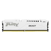 KINGSTON DIMM DDR5 32GB 6000MT/s CL30 ECC FURY Beast EXPO Bílá