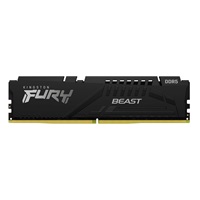 KINGSTON DIMM DDR5 16GB 6400MT/s CL32 ECC FURY Beast EXPO Černá
