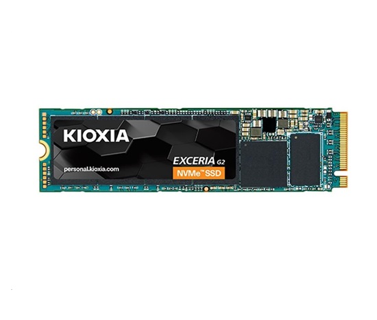 KIOXIA SSD 2TB EXCERIA G2, M.2 2280, PCIe Gen3x4, NVMe 1.3