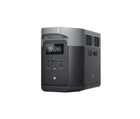 EcoFlow DELTA 2 Max bateriové stanice, kapacita 2048 Wh, výkon 2400 W, druhá generace