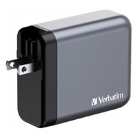 VERBATIM GaN Nabíječka do sítě GNC-100, 100W, 3x USB-C, 1x USB