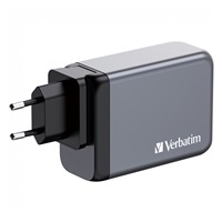 VERBATIM GaN Nabíječka do sítě GNC-240, 240W, 3x USB-C, 1x USB