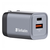 VERBATIM GaN Nabíječka do sítě GNC-35, 35W, 1x USB-C, 1x USB