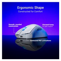 ASUS myš ROG Keris II Ace, bezdrátová herní myš, bílá