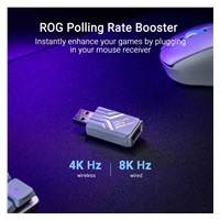 ASUS myš ROG Keris II Ace, bezdrátová herní myš, bílá