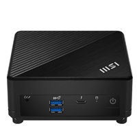 MSI PC Cubi 5 12M-004EU-B31215U8GS25X11PA, Intel Core i3-1215U, 8G SODIMM DDR4, 256G SSD, W11P, černá
