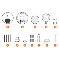 UBNT UVC-G5-Dome - UniFi Video Camera G5 Dome 3 pack