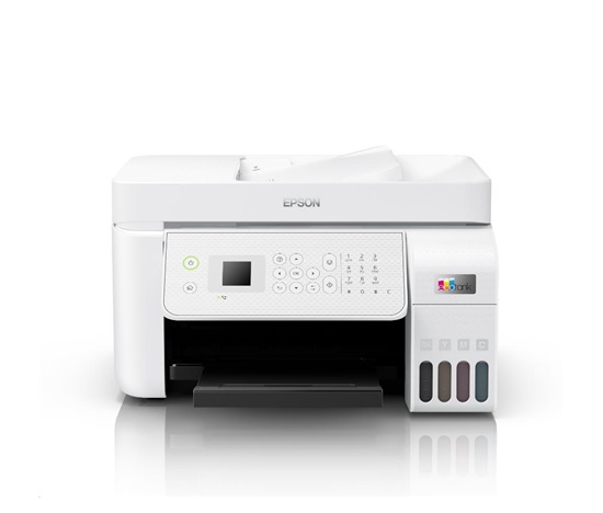 EPSON tiskárna ink EcoTank L5316, 5760x1440dpi, A4, 33ppm, Wi-Fi, USB, Ethernet, ADF, fax, sken