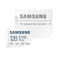 Samsung micro SDXC karta 128GB EVO Plus + SD adaptér