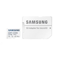 Samsung micro SDXC karta 512 GB EVO Plus + SD adaptér