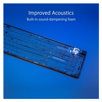 ASUS klávesnice ROG STRIX SCOPE II, mechanická, drátová, ROG RX RED / PBT, US