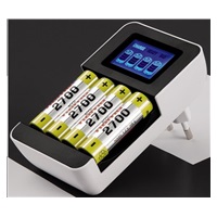 Hama nabíjačka Delta LCD Premium pre AA/AAA