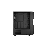 AEROCOOL skříň Menace Saturn FRGB ML G, Mid tower, 2x USB 3.0, 2x audio, 1x 120mm FRGB Fan, bez zdroje
