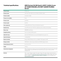 HPE PL DL380g11 4509Y (2.6/8C) 32G MR408i-o/4G 8-26SFF 1000W 4x1G
