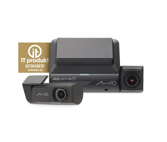 Mio MiVue 955W Dual 4K+2K - kamera pro záznam jízdy
