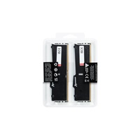 KINGSTON DIMM DDR5 32GB (Kit of 2) 6000MT/s CL30 Non-ECC FURY Beast RGB XMP, Černá