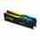 KINGSTON DIMM DDR5 64GB (Kit of 2) 6400MT/s CL32 Non-ECC FURY Beast RGB XMP, Černá