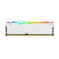 KINGSTON DIMM DDR5 16GB 6400MT/s CL32 Non-ECC FURY Beast RGB EXPO, Bílá