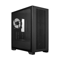 Cooler Master case Elite 301 Lite, mATX, Průhledná bočnice, 1x 120mm Fan, Černá