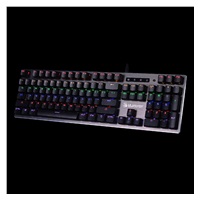 A4tech Bloody Klávesnice B760, herní klávesnice, mechanická, drátová, Green Switch, CZ/SK, Černá