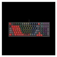 A4tech Bloody Klávesnice S98 Sports, herní klávesnice, mechanická, drátová, Red Switch, CZ/SK, Černá
