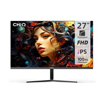 CHiQ 27" UltraSlim monitor 27F650R FHD, 100 Hz, Frameless, repro, černý