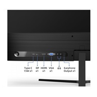 CHiQ 27" UltraSlim monitor 27F650R FHD, 100 Hz, Frameless, repro, černý