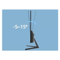 CHiQ 27" UltraSlim monitor 27F650R FHD, 100 Hz, Frameless, repro, černý